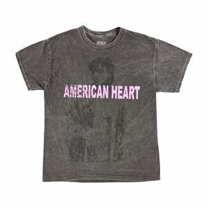 Benson Boone American Heart Tour Double-Sided Graphic Tee Gray Crew Neck M